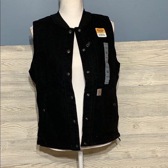 Carhartt Rugged flex Canvas insulated vest - Picture 2 of 9